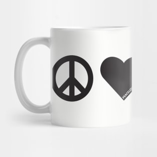 Peace Love Sprinter Bus Mug